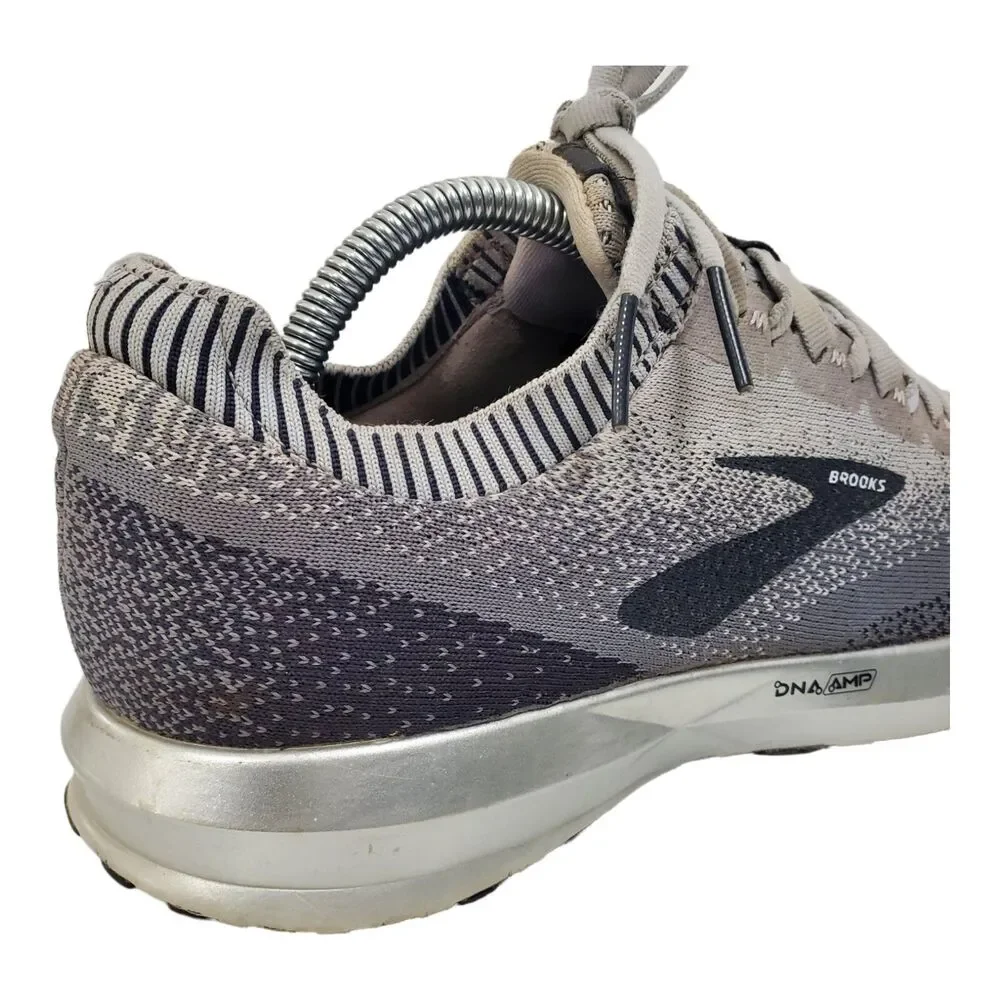 BROOKS Shoes LEVITATE 2 Womens Size 10 Gray Running Sneaker Athletic 1202791B178